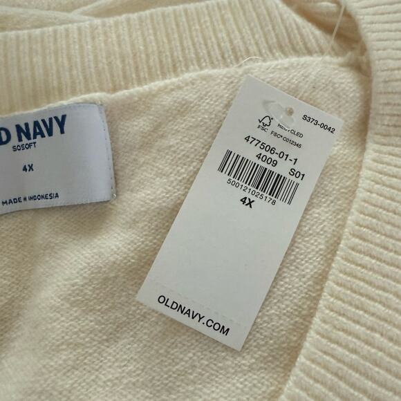 Old Navy Creme SoSoft Loose V Neck
Sweater - Picture 13 of 15